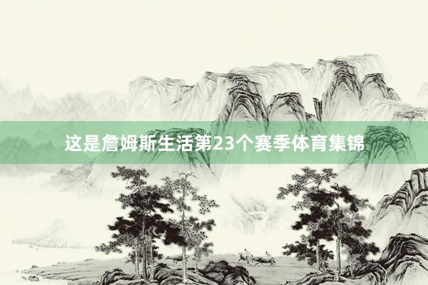 这是詹姆斯生活第23个赛季体育集锦